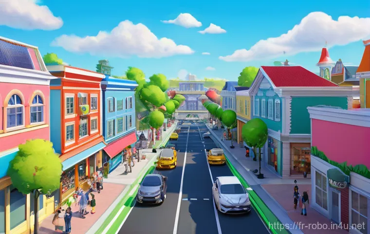 로보카폴리와 한국 문화 요소 - **Prompt 2: Playtime Heroes**
    "A heartwarming and bright photograph of three diverse children, a...