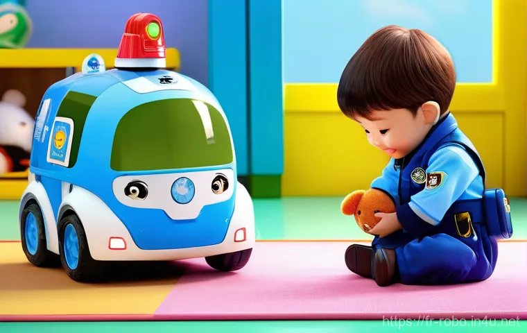 로보카폴리 로이 장난감 - **Prompt:** A dynamic shot of Roy in his fire truck vehicle mode, speeding across a smooth, light-co...