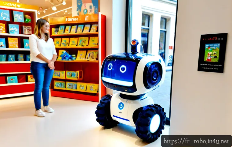 로보카폴리와 브랜드 협력 - Photorealistic family-friendly product collaboration scene in a bright Paris concept store, a cheerf...